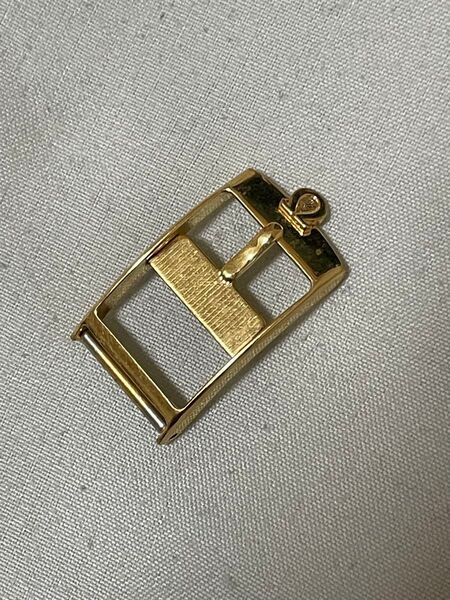 OMEGA オメガ 純正尾錠 GP ゴールド 尾錠取り付け幅 約14mm 2