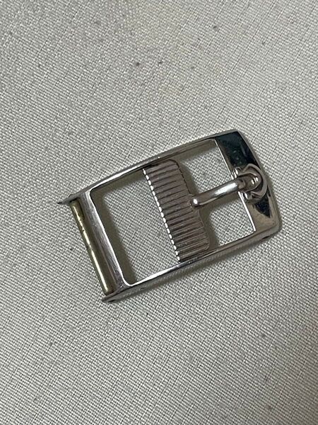オメガ 純正尾錠 ステンレス シルバー 尾錠取り付け幅 約14mm 3