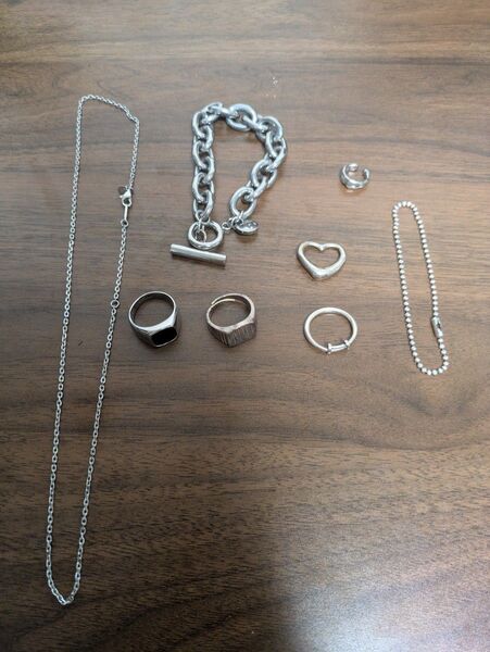 アクセサリーまとめ売り SILVER925刻印あり リング ブレスレット ネックレス Tiffany&co. メンズ レディース
