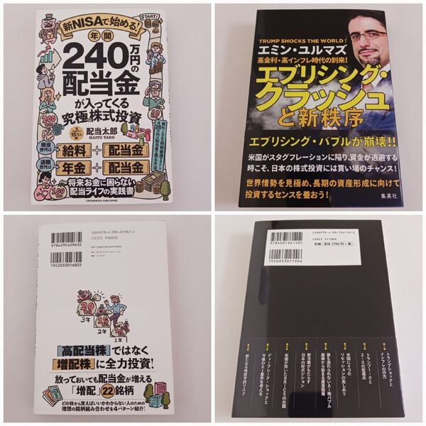 2冊セット 新NISAで始める! 年間240万円の配当金が入ってくる究極の株式投資 エブリシング・クラッシュと新秩序