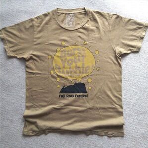 FUJI ROCK FESTIVAL 2014 Tシャツ カーキベージュ ティーシャツ フジロック