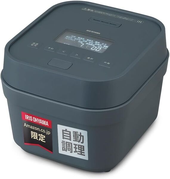 アイリスオーヤマ 炊飯器 5.5合 IH式 自動調理モード搭載 RC-IGA50AZ-DA ディープブルー