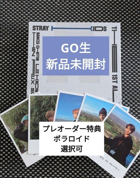 Stray Kids GO生 アルバム 新品未開封 プレオーダー特典ポラロイド付き