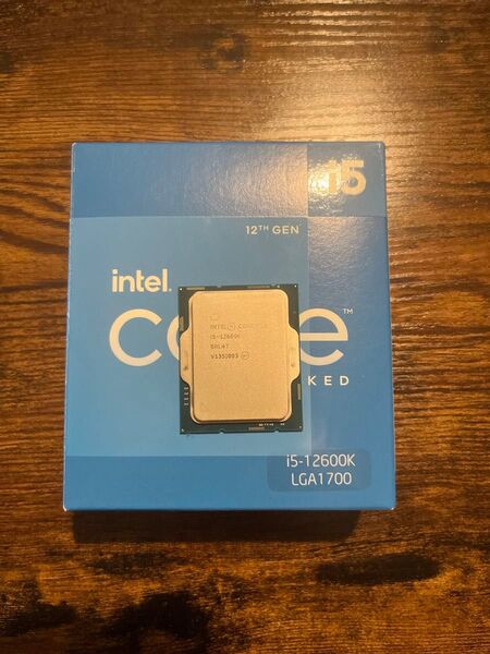 Intel Core i5-12600K LGA1700対応cpu