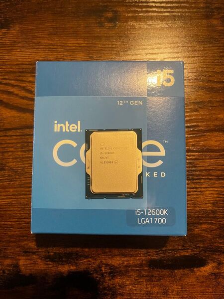 Intel Core i5-12600K LGA1700対応cpu