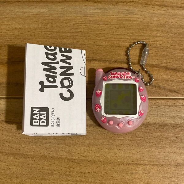 レア たまごっちコネクション いちごぱーるみるく 説明書付き BANDAI たまごっち Tamagotchi ピンク