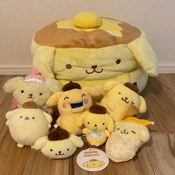 ポムポムプリン ぬいぐるみ マスコット サンリオ まとめ売り レア むにゅぐるみ たまごっち ベビー もちもちパンダ 特典 景品