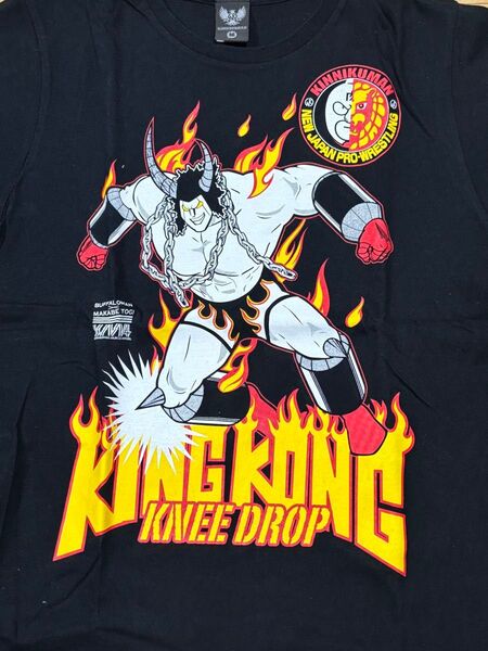 新日本プロレス キン肉マン コラボ Tシャツ 真壁 真壁刀義 バッファローマン プロレス