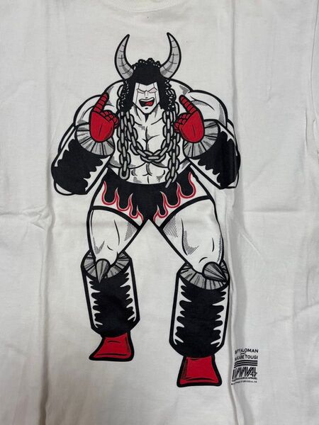 新日本プロレス キン肉マン コラボ Tシャツ 真壁 真壁刀義 バッファローマン プロレス