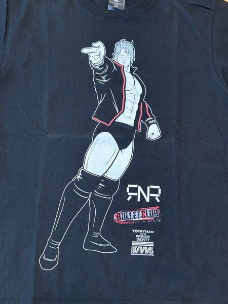 新日本プロレス キン肉マン コラボ Tシャツ バレットクラブ テリー テリーマン プロレス