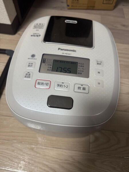 Panasonic パナソニック おどり炊き 5合炊き 炊飯器 ホワイト IH sr-pb10e7