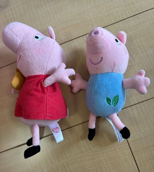 Peppa Pig ペッパピッグ ジョージ ビーニーベイビーズ ty ぬいぐるみ