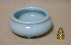  censer Tang earth dragon Izumi celadon . kiln flour blue BC68