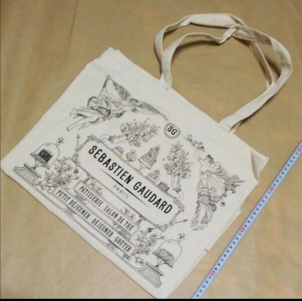 トートバック 布 白色 セバスチャンゴダール エコバック 鞄 フランス パリ SEBASTIEN GAUDARD