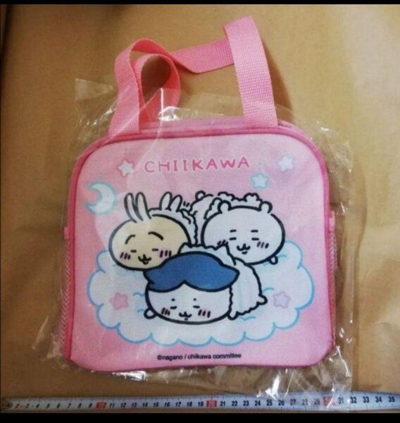 価格の相談には応じません ピンク ピンク色 ハチワレ ちいかわ 台湾 限定 ランチトートバッグ エコバッグ トートバック