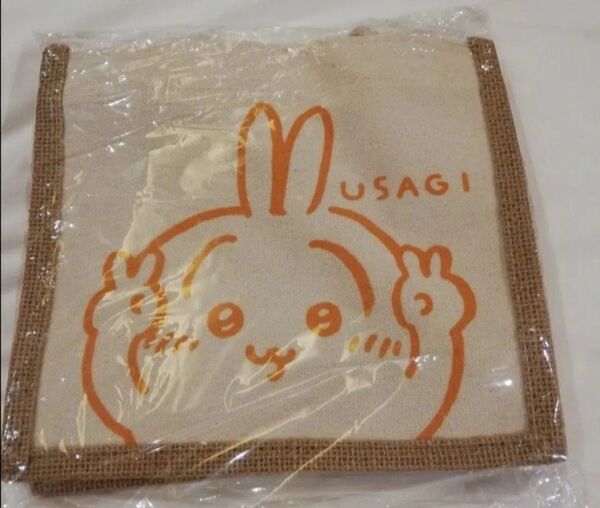 価格の相談には応じません ちいかわ 台湾限定 麻布手提鞄 エコバッグ トートバック うさぎ