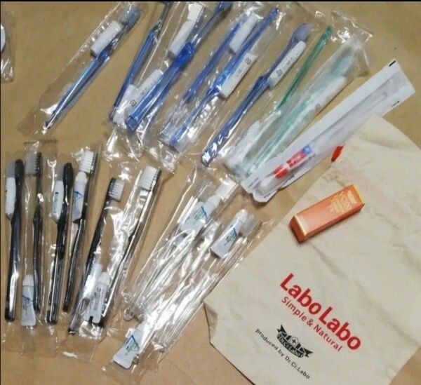 20本 歯ブラシ ハブラシ コットン 巾着 ローション ドクターシーラボ 15ml VC100エッセンスローションEX