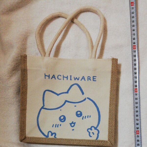 価格の相談には応じません ちいかわ 台湾限定 麻布手提鞄 エコバッグ トートバック 折り畳み発送 ハチワレ はちわれ