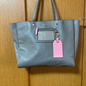 Henri Bendel グレー ショルダーバッグ レザー 肩掛け