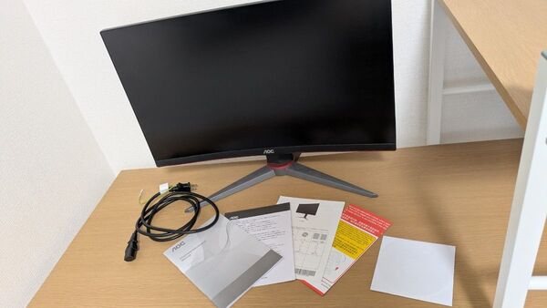 AOC ゲーミング液晶モニター C24G2/11 23.6インチ/フルHD/VA/曲面/165Hz