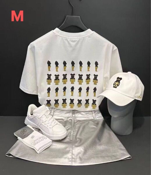 25新作ジーフォア ゴルフ レディーストップス 半袖 カットソー Tシャツ