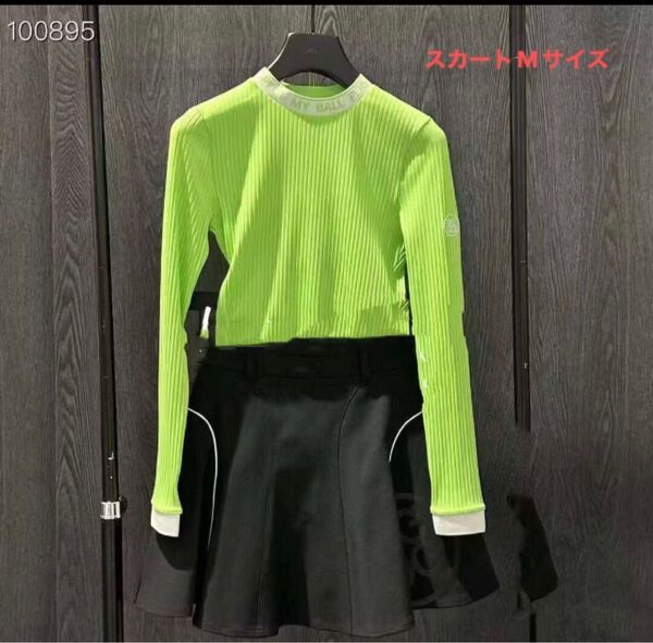 新品最終値下ジーフォア ゴルフミニスカート インナーパンツ付き M