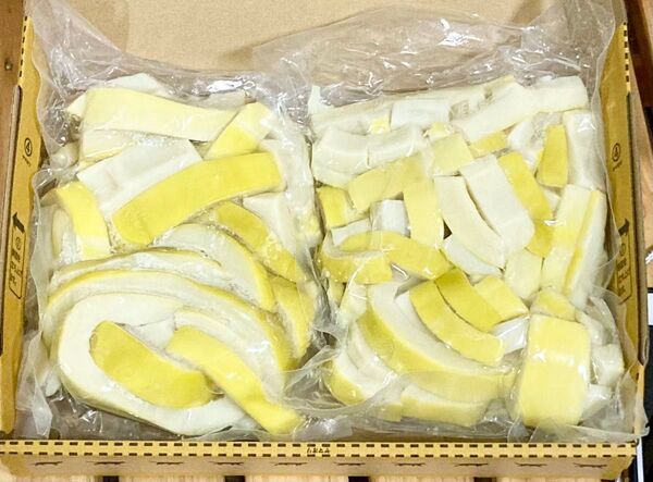 たけのこ水煮 真竹 穂先下部分 1kg 真空パック ⑤