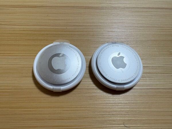 AirTag2個セット Apple AirTag 本体 アップル エアタグ2個 エアータグ バラ売り