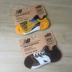 new balance ニューバランス ソックス(靴下) 2足 サイズ 23〜25cm