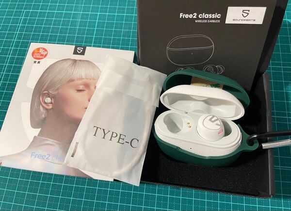 ワイヤレスイヤホン Bluetooth イヤホン サウンドピーツ soundpeats free2 classic ケース カバー