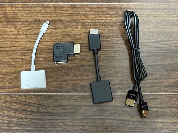 超美品 アップル純正品 Apple Lightning - Digital AVアダプタ おまけ付き