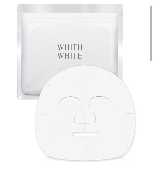 WHITH WHITE フェイスマスク パック スキンケア シートマスク フィスホワイト フェイスパック 美白