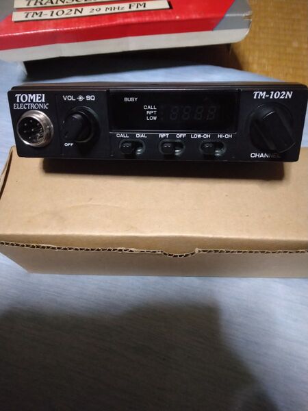 TOMEI TM-102N FM受信機 トランシーバー 無線機