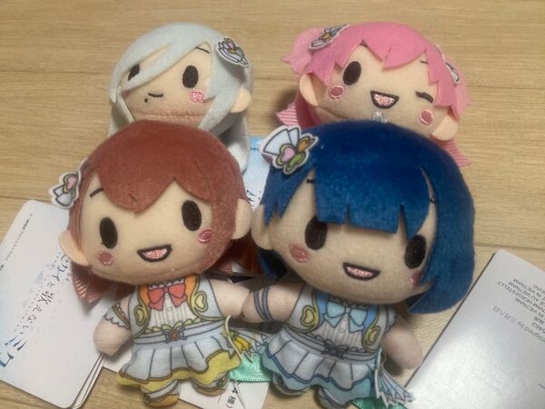 劇場版プロジェクトセカイ 壊れたセカイと歌えないミク ふわぷちマスコット 4種セット