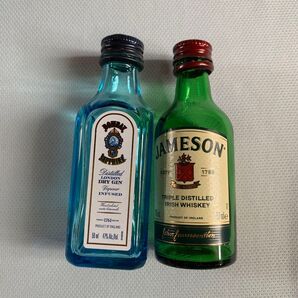 ウイスキーミニチュアボトル 空き瓶 未洗浄