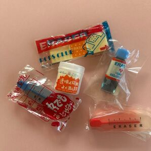レトロ 医療品 消しゴム セット