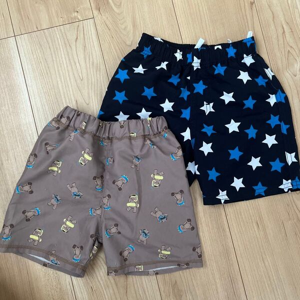 【男の子服】水着90cm 100cm 2着セット