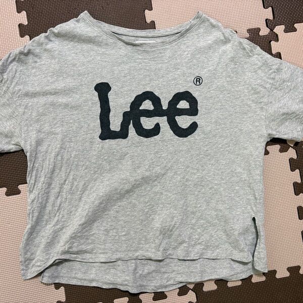 earth music & ecology ×Lee ロゴTシャツ F グレー