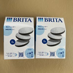 ブリタ マイクロディスク浄水フィルター カートリッジ 3個入 2個セット