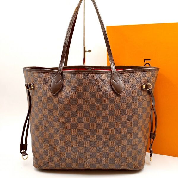 ルイヴィトン ネヴァーフルMM ダミエ エベヌ トートバッグ LOUIS VUITTON トートバッグ