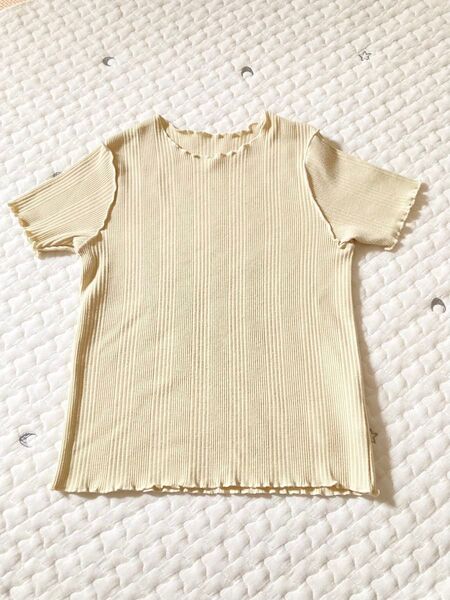 アプレレクール メロウリブTシャツ グリーン 120