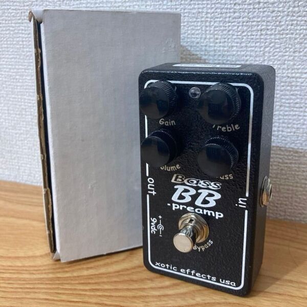 Xotic Bass BB Preamp【動作確認済み】ベース エフェクター プリアンプ エキゾチック ビービー エキゾティック