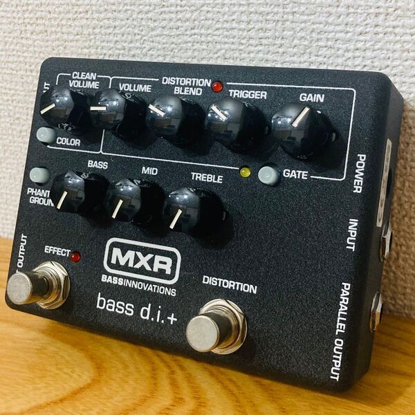 MXR M80 BASS DI+ 【動作確認済み】プリアンプ ディストーション ベース エフェクター エムエックスアール