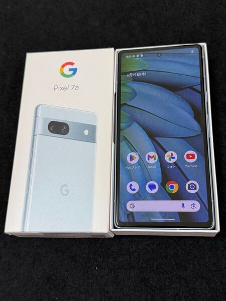 Google Pixel 7a Sea simフリー 美品 判定◯
