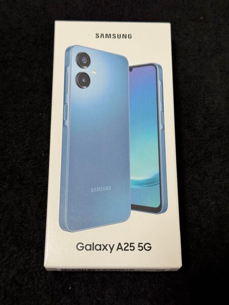 Galaxy A25 5G Blue simフリー 新品未使未開封品 判定◯