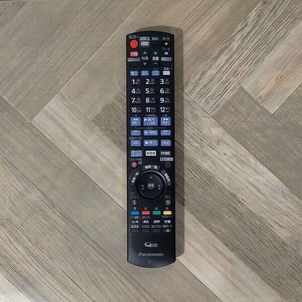 Panasonic DIGA BDレコーダーリモコン N2QAYB001071