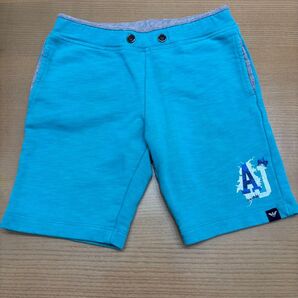 アルマーニハーフパンツ☆エメラルドグリーン☆4A110cm