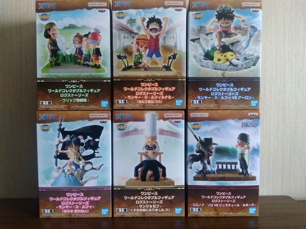 ONE PIECE ログストーリーズ ワンピース ルフィ ナミ ゾロ ミホーク ウソップ サンジ アーロン フィギュア
