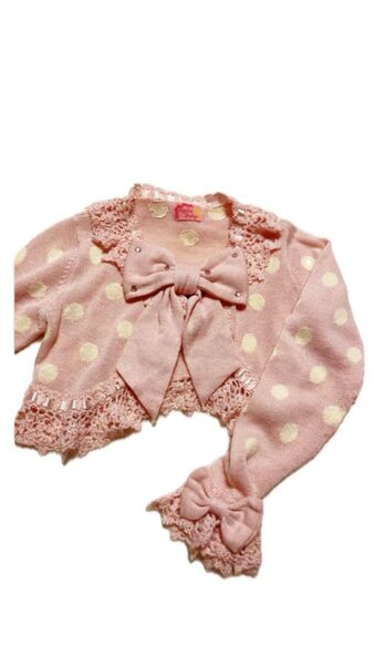 Angelic Pretty リボンボレロ ピンク カーディガン