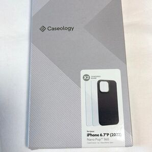 携帯iPhone14Pro MAXブラックケース+ガラスフィルム2枚